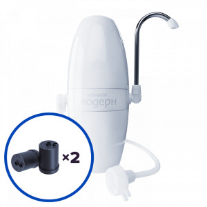 Насадка на кран Аквафор Модерн исп.4 + комплект сменных модулей