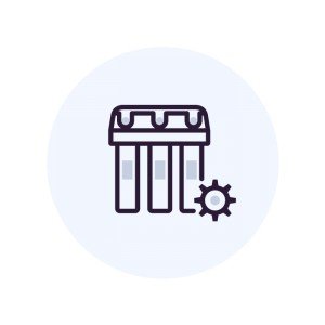 Запуск смонтированной системы водоочистки